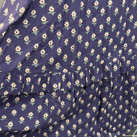 Floral Navy Midi Dress - Picture 7 of 7